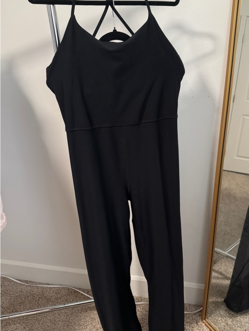 Abercrombie & Fitch Black Strappy Jumpsuit